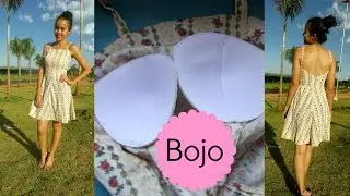 Costurando bojo sem forro Alana Santos Blogger