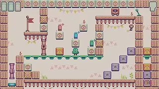 First Look // FILMECHANISM / Indie Casual  Retro 2D Puzzle Action Game