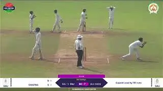 GUJARAT VS SAURASHTRA- HIGHLIGHTS - RELIANCE  U16 - FINAL DAY
