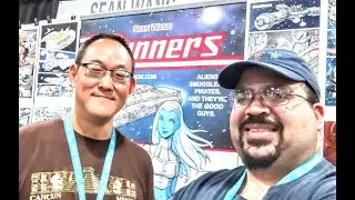 Sitting Across From Me Is: Sean Wang #seanwange #comiccon #springfield  #comics #thetick