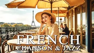 Paris Sunset Jazz Caf&eacute; 🌇 French Chanson & Ambience Playlist