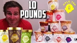 THE 10 PINT HALOTOP CHALLENGE!