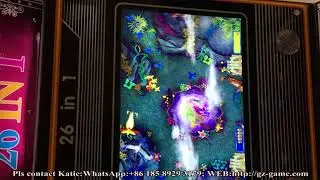 (26合1) two players mini fish game machine 26 in 1