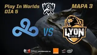 CLOUD9 VS LYON GAMING - ELIMINATORIA - LOL WORLDS 2017 - D&Iacute;A 5 - PLAY IN - MAPA 3