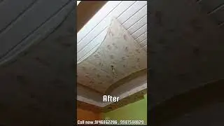 PVC ceiling in goa Good service and lowest rates contact number  9146862206 #shortvideo #shorts #pop