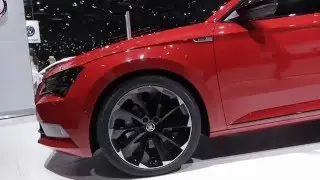 &Scaron;KODA Superb SportLine live at Geneva Motor Show 2016