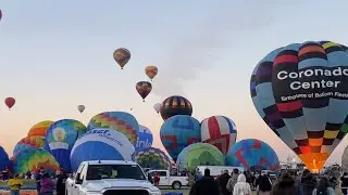 52nd Albuquerque International Balloon Fiesta Day 3 Balloon Launch