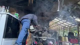 VW 1.6 diesel engine - first start in 7 years - WILL IT RUN ?