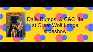 Daily Bumps & C&C life at Great Wolf Lodge slideshow