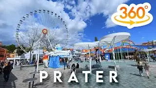 360&deg; WALK in PRATER AMUSEMENT PARK in Vienna 🇦🇹 AUSTRIA  | Virtual Tour on a Sunny Afternoon