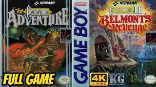 Castlevania The Adventure/Belmont's Revenge COLLECTION [GAME BOY] Walkthrough FULL GAME [4K60ᶠᵖˢ🔴]