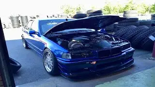 E36 Turbo 1000hp (testrun on low boost map)