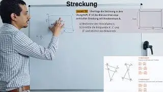 Mathe 9. Klasse: Streckung Textaufgabe 1 Streckungsfaktor und Bildpunkte Bestimmen