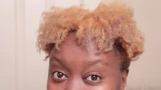 How I Bleach My Natural Hair