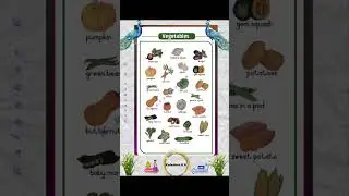 Vegetables #subscribe #english #englishgrammar #spokenenglish #school #scert