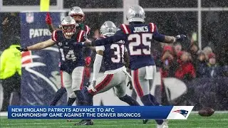 Fans excited as Patriots advance to AFC title game