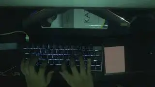Typing Test Gateron Magnetic Orchid Switches