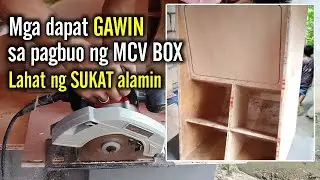Mga Dapat Malaman bago Gumawa ng MCV BOX | Ano ang mga Sukat ng MCV BOX D18 ?