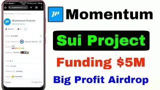 Momentum Airdrop Full Guide | Sui Ecosystem Project | Baked by Coinbase |