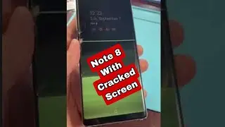 Samsung Note 8 с треснувшим экраном, но у нас есть решения #samsung #terepair #note8 #arizona
