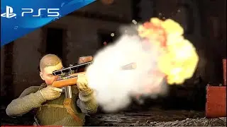 Sniper Elite 5 (PS5) Mission 8: Rubble and Ruin - Operation Kraken - Gameplay