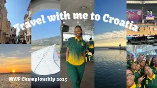 Croatia Vlog | SA National Team for Drum majorettes🇿🇦 | South African YouTuber