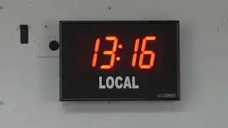 BRG Precision Product's 661Z - 1 Zone, Fixed Zone, Time Zone Clock Display