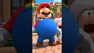 Mario drinks juice and this happened :D