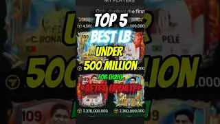 Best Cheap Budget LB🔥 [ under 1B COINS ] #fcmobile​ #eafc24​ #shorts​ #fifa #trending #top #best