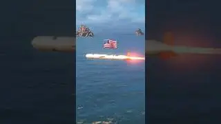 BGM-109 Tomahawk MISSILE HITTING TARGET IN MODERN WARSHIPS #mordenwarships #shorts