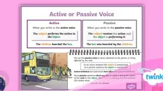 Easy way to study Active voice and Passive voice