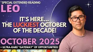 Leo October 2025 - I HOPE YOU&rsquo;RE SITTING DOWN FOR THIS 😳 EVERYTHING CHANGES! 🌠​ Tarot Horoscope