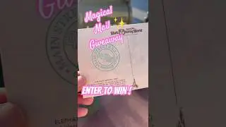 DISNEY Mail Giveaway! ENTER TO WIN a Postcard Mailed from the Magic Kingdom! #magickingdom #disney