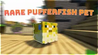 Catching 11,000 Fish for 1 Pufferfish Pet! (Hypixel Lobby Fishing)