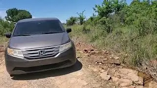 ...technical section #2 dirt road...