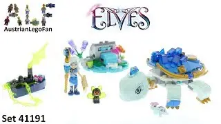 Lego Elves 41191 Naida & the Water Turtle Ambush - Lego Speed Build Review