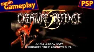 Creature Defense ... (PSP) Gameplay