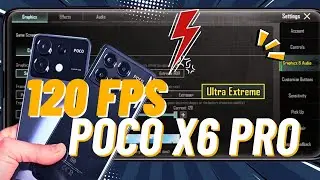 Poco X6 Pro Pubg Test | 120 Fps Full Review, Dimensity 8300 Ultra, 💯 Reality