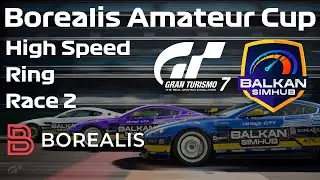LIVE - Gran Turismo 7 - Borealis Amateur Cup - Balkan Simhub - Aston Martin Vantage Gr4 R2