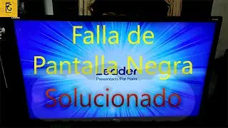 👉  PANTALLA NEGRA HAIER 32 LED  ( SOLUCIONADO )  🌏👩‍👩‍👧‍👦