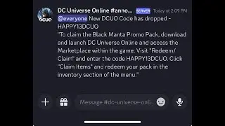 DCUO NEW CODE 2024!
