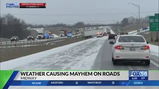 Snow, ice across Kentucky leads to statewide crashes, traffic delays