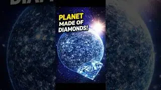 This Planet Is Literally Made of Diamonds#shorts#viral#nasa#spacefacts#facts#sciencefact#mistery#fyp