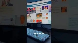 Converting .MOV files to .MP4 files #contentcreator #creatortips #tech #pcsetup #pcgaming #gaming