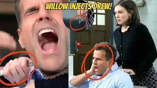 UNEXPECTED MURDER: Willow Shoves a Hypodermic in Drew's Neck and Ends His Life Forever!