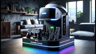 🎮 Tokluck PSVR 2 Charging Station with RGB Light | PSVR 2 Accessories PSVR2 Headset Display Review🕹️