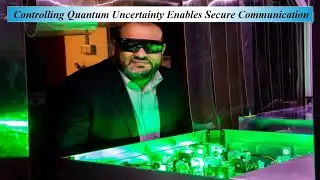 Controlling Quantum Uncertainty Enables Secure Communication