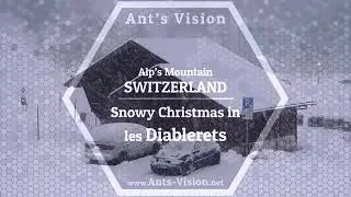 Journey to VILLARS - GRYON - DIABLERETS: Ski & Snowboard Resort, Swiss Alps - Music Travel #4K #POV