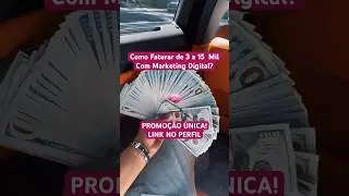 Como Faturar de 3 a 15 Mil Com Marketing Digital? #brasil #marketingdigital #dinheiro #empreendedor