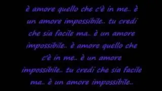 Olly Vincent - Amore impossibile (con testo)